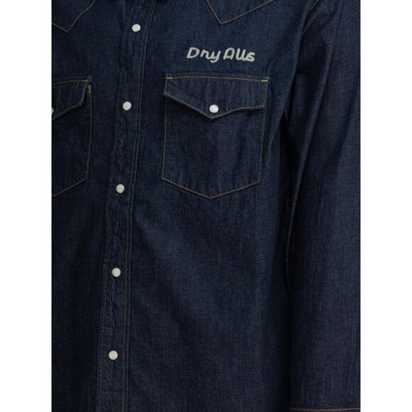 Human Made Denim Western Shirt Tag Size L Men - Picture 4 of 4